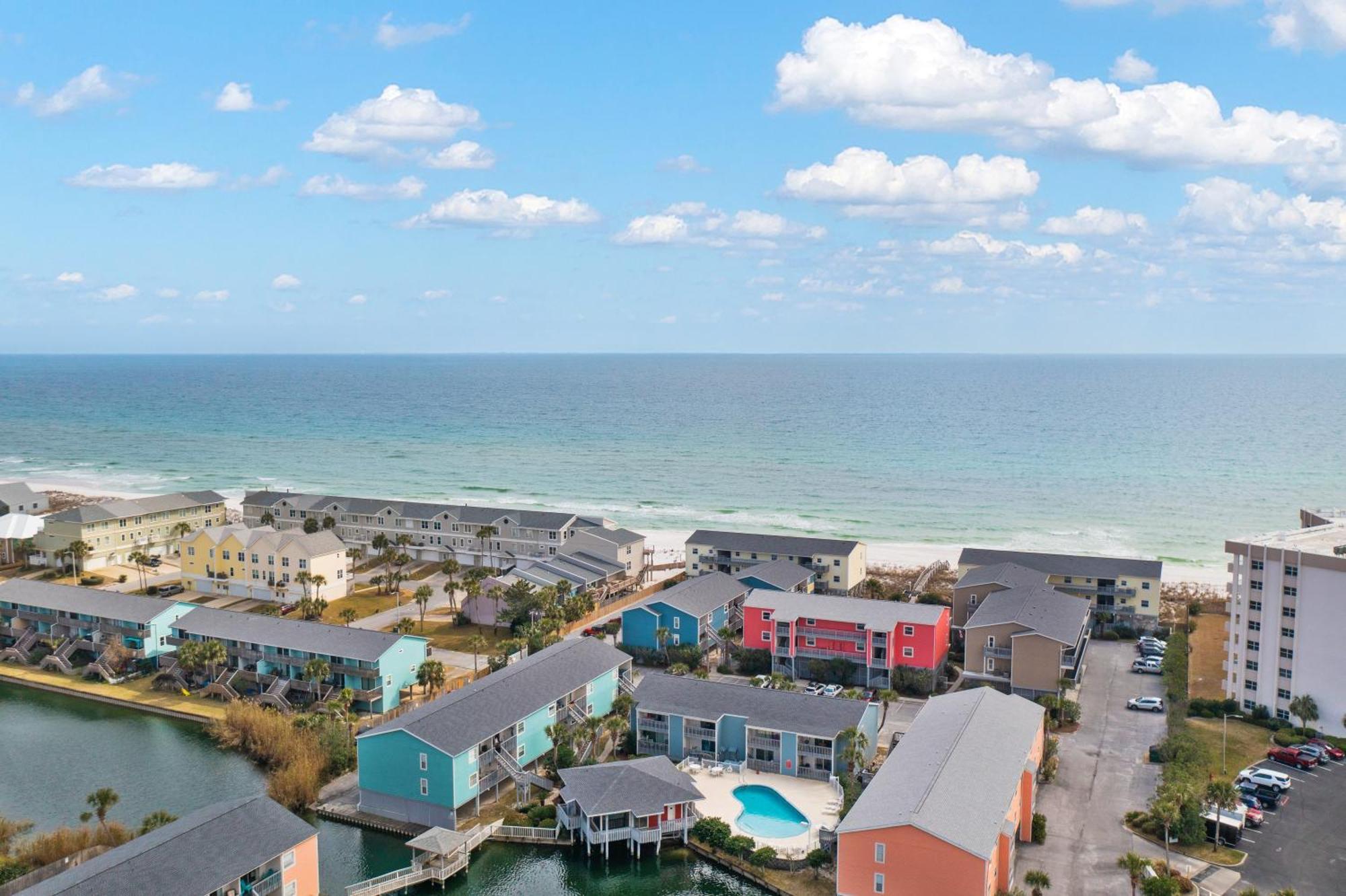 Villas On The Gulf L1- Ocean View Steps To Beach! Pensacola Beach Exteriér fotografie